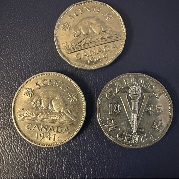 Vinatage Canadian Coin Co & Early Elizabeth (1941-1956, 6 coins) - Picture 10 of 10